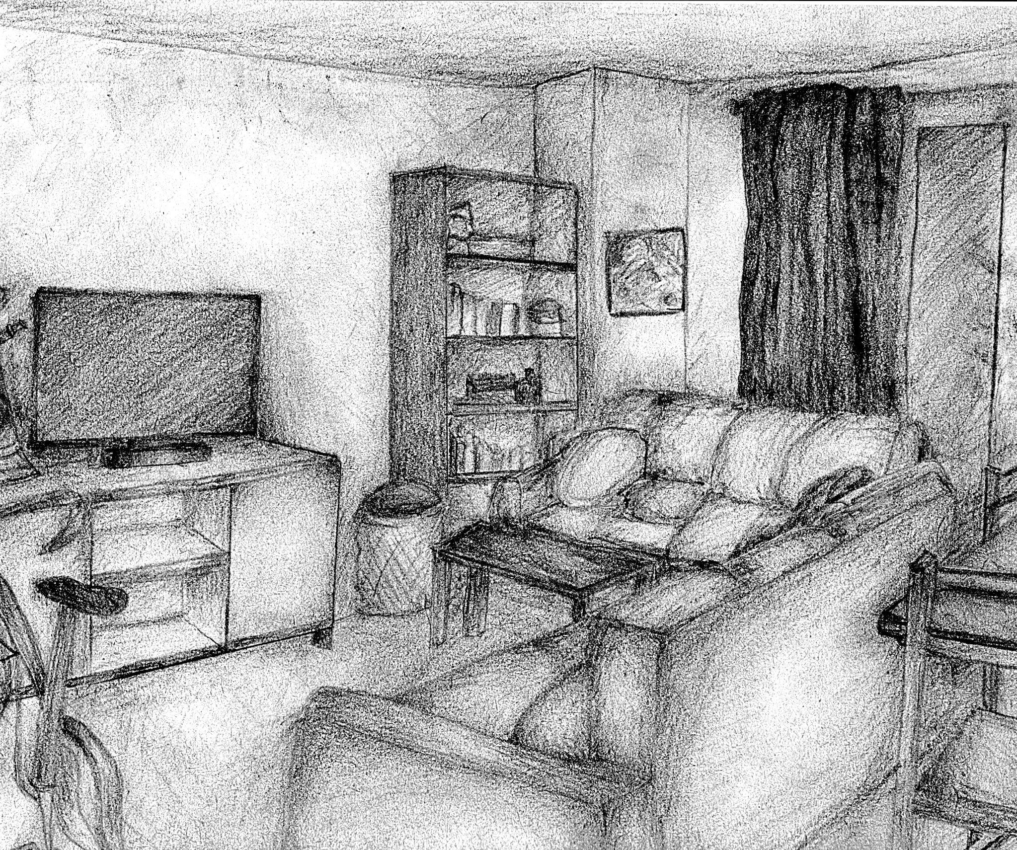 Perspective Drawing 1 / Interior